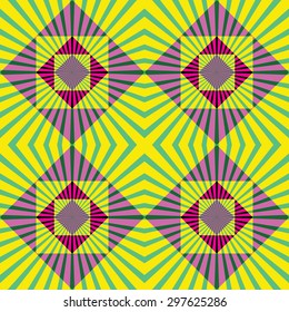 Seamless pattern. Retro style. Pop-art.