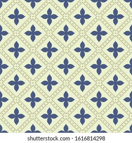 Seamless pattern in retro style. Vector illustration
