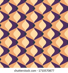 Seamless pattern in retro style. Vector illustration
