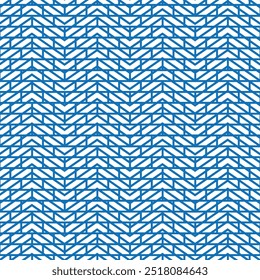 seamless pattern with retro-inspired geometric lines and shapes