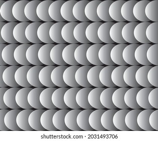 Seamless pattern. Rhomboid shape with a different shade of gray and white. Use for backgrounds, web site, floor tiles, mirror, brochure.