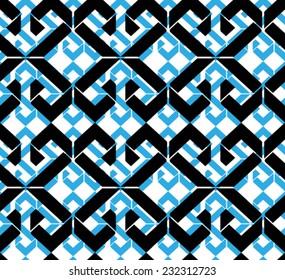 Patrón sin brillo con rombos, mosaico geométrico infinito colorido textil, recubrimiento abstracto vectorial de moda. 
