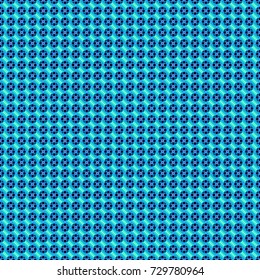Seamless pattern with rhombus and polygons forming abstract wallpaper. Stylish violet, blue and black texture. Vector abstract geometric background.