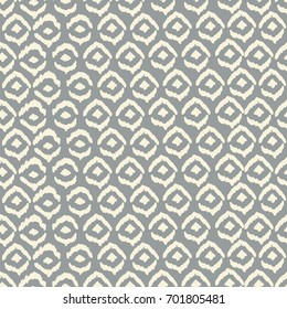 Seamless pattern of rhombuses. Abstract stylish background with hand drawn rhombuses
