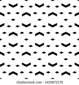 Seamless pattern. Rhombuses, chevrons ornament. Digital paper, web designing, textile print. Figures background. Geometrical backdrop. Simple shapes wallpaper. Vector.