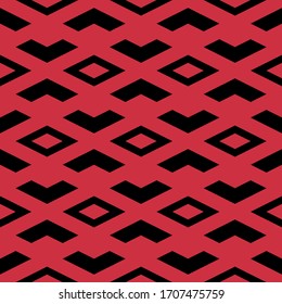  Patrón sin problemas. Rombos, cornamentos. Fondo de las cifras. Papel tapiz de formas simples. Fondo geométrico. Papel digital, diseño web, impresión textil. Vector.