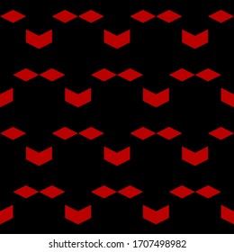 Seamless pattern. Rhombuses, chevrons ornament. Geometrical figures backdrop. Shapes background. Geometric wallpaper. Polygons motif. Digital paper, textile print, web design, abstract. Vector .