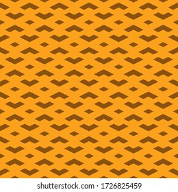 Seamless pattern. Rhombuses, chevrons ornament. Figures background. Simple shapes wallpaper. Geometrical backdrop. Digital paper, web designing, textile print. Vector