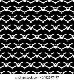 Seamless pattern. Rhombuses, chevrons, parallelograms, figures ornament. Geometric backdrop. Ethnic motif. Simple shapes background. Digital paper, textile print, web design, abstract wallpaper