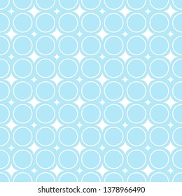 Seamless pattern of rhombuses and circles. Geometric background. Vector illustration. Good quality. Good design.