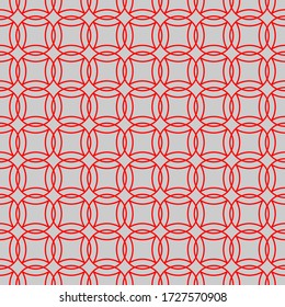 Seamless pattern of rhombuses and circles. Geometric background. Vector illustration. Good quality. Good design.