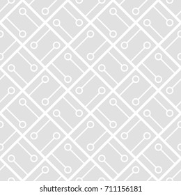 Seamless pattern of rhombuses and circles. Geometric background. Vector illustration. Good quality. Good design.