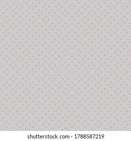 Seamless pattern of rhombuses and dots. Geometric background. Vector illustration. Good quality. Good design.