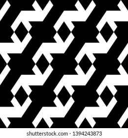 Seamless pattern. Rhombuses, figures ornament. Polygons wallpaper. Diamonds, shapes backdrop. Ethnic motif. Geometric background. Digital paper, textile print, abstract. Vector.