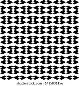 Seamless pattern. Rhombuses, figures ornament. Polygons background. Simple shapes wallpaper. Geometrical backdrop. Digital paper, web designing, textile print. Vector