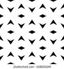 Seamless pattern. Rhombuses, figures ornament. Geometrical backdrop. Simple shapes background. Geometric wallpaper. Polygons motif. Digital paper, textile print, web design, abstract. Vector artwork.