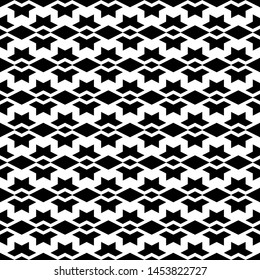 Seamless pattern. Rhombuses, figures ornament. Geometrical backdrop. Simple shapes background. Geometric wallpaper. Polygons motif. Digital paper, textile print, web design, abstract. Vector artwork