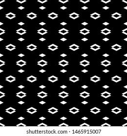 Seamless pattern. Rhombuses, figures ornament. Polygons background. Digital paper, web designing, textile print. Geometrical backdrop. Simple shapes wallpaper. Vector