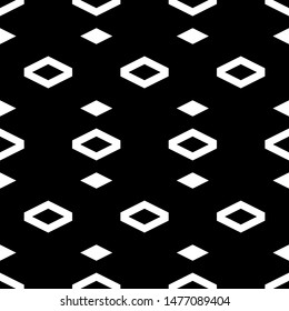 Seamless pattern. Rhombuses, figures ornament. Geometric background. Diamonds backdrop. Lozenges wallpaper. Ethnic motif. Digital paper, textile print, web design, abstract.