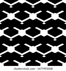 Seamless pattern. Rhombuses, figures ornament. Ethnic motif. Shapes background. Geometric backdrop. Digital paper, textile print, web design, abstract. Diamonds, shapes wallpaper. Vector artwork.