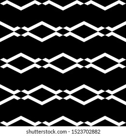 Seamless pattern. Rhombuses, figures ornament. Ethnic motif. Shapes background. Geometric backdrop. Digital paper, textile print, web design, abstract. Diamonds, shapes wallpaper. Vector artwork.