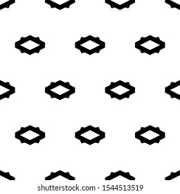 Seamless pattern. Rhombuses, figures ornament. Polygons background. Simple shapes wallpaper. Geometrical backdrop. Digital paper, web designing, textile print. Vector.