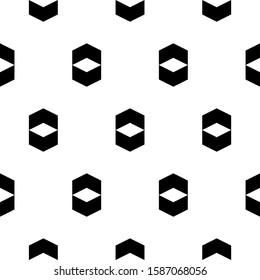 Seamless pattern. Rhombuses, figures ornament. Polygons background. Simple shapes wallpaper. Geometrical backdrop. Digital paper, web designing, textile print, abstract. Vector artwork.