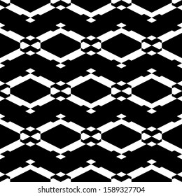 Seamless pattern. Rhombuses, figures ornament. Diamonds, shapes wallpaper. Ethnic motif. Geometric backdrop. Shapes background. Digital paper, textile print, web design, abstract. Vector artwork.