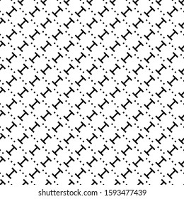 Seamless pattern. Rhombuses, figures ornament. Diamonds, shapes wallpaper. Ethnic motif. Forms, checks background. Tiles, signs backdrop. Textile print, web design, abstract illustration. Vector