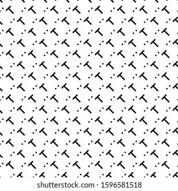 Seamless pattern. Rhombuses, figures ornament. Diamonds, shapes wallpaper. Ethnic motif. Forms, checks background. Tiles, signs backdrop. Textile print, web design, abstract illustration. Vector