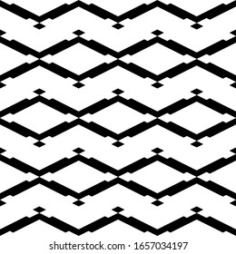 Seamless pattern. Rhombuses, figures ornament. Diamonds, shapes wallpaper. Ethnic motif. Shapes background. Geometric backdrop. Digital paper, textile print, web design, abstract. Vector artwork.