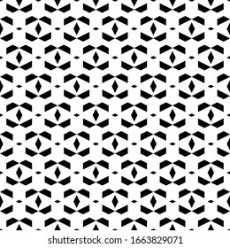 Seamless pattern. Rhombuses, figures ornament. Geometrical backdrop. Simple shapes background. Geometric wallpaper. Polygons motif. Digital paper, textile print, web design, abstract. Vector artwork