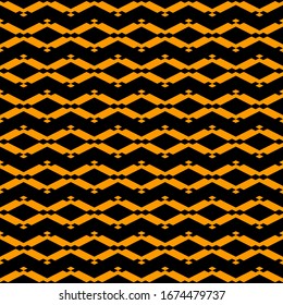 Seamless pattern. Rhombuses, figures ornament. Geometric backdrop. Ethnic wallpaper. Polygons motif. Digital paper, textile print, web design, abstract. Simple shapes background. Vector artwork
