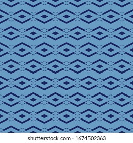Patrón sin problemas. Rombos, figuras adornos. Papel pintado étnico. Diamantes, formas de fondo. Fondo de mosaicos. Moto geométrico. Imagen popular. Papel digital, diseño web, impresión textil, abstracto. Vector