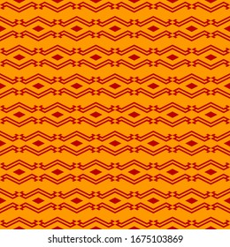 Seamless pattern. Rhombuses, figures ornament. Diamonds, shapes wallpaper. Geometrical background. Ethnic motif. Geometric backdrop. Digital paper, textile print, web design, abstract. Vector artwork
