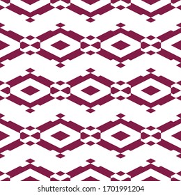 Seamless pattern. Rhombuses, figures ornament. Diamonds, shapes wallpaper. Ethnic motif. Shapes background. Geometric backdrop. Digital paper, textile print, web design, abstract. Vector artwork.