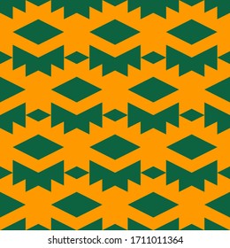 Seamless pattern. Rhombuses, figures ornament. Polygons background. Simple shapes wallpaper. Geometrical backdrop. Digital paper, web designing, textile print. Vector.