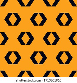 Seamless pattern. Rhombuses, figures ornament. Polygons wallpaper. Diamonds, shapes backdrop. Ethnic motif. Geometric background. Digital paper, textile print, abstract. Vector.