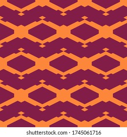 Patrón sin foco. Rombos, figuras adorno. Diamantes, forma papel tapiz. Motivo étnico. Fondo de las formas. Fondo geométrico. Papel digital, impresión textil, diseño web, abstracto. Obra vectorial.