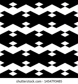 Seamless pattern. Rhombuses, figures ornament.Geometrical backdrop. Polygons background. Simple shapes wallpaper. Digital paper, web designing, textile print. Vector.