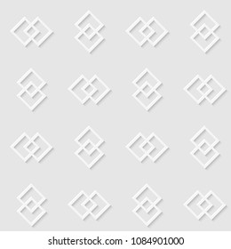 Seamless pattern of rhombuses. Geometric background. Vector illustration. Good quality. Good design.