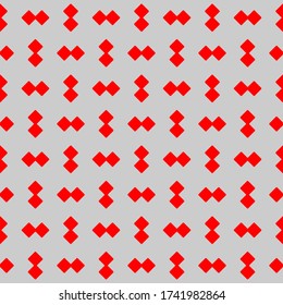 Seamless pattern of rhombuses. Geometric background.