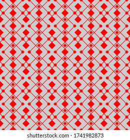 Seamless pattern of rhombuses. Geometric background.