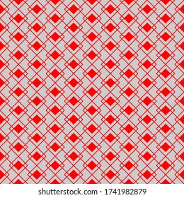 Seamless pattern of rhombuses. Geometric background.