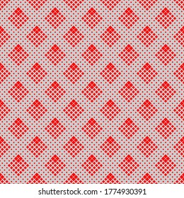 Seamless pattern of rhombuses. Geometric background. Vector illustration. Good quality. Good design.