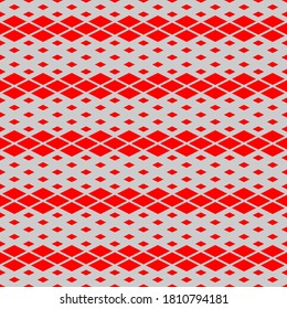 Seamless pattern of rhombuses. Geometric background.