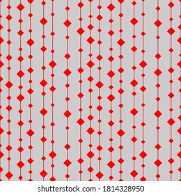 Seamless pattern of rhombuses. Geometric background.