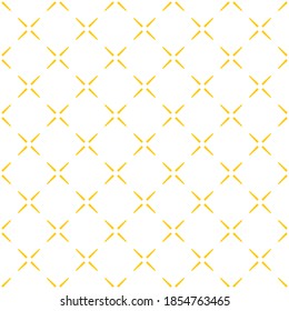 Seamless pattern of rhombuses. Geometric orange background.