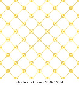 Seamless pattern of rhombuses. Geometric orange background.