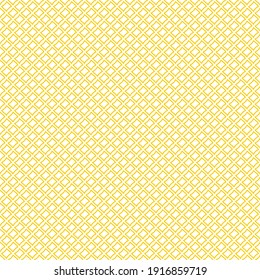 Seamless pattern of rhombuses. Geometric orange background.